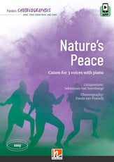 Nature's Peace Unison choral sheet music cover
